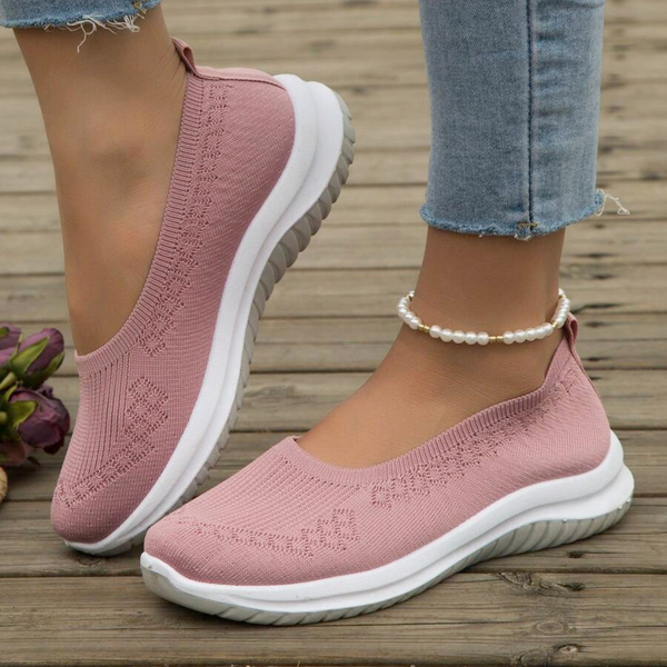 🔥Dernier jour - 50 % de réduction - Chaussures orthopédiques respirantes tissées pour femmes 