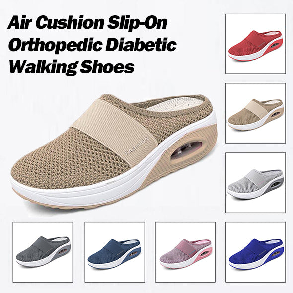 🔥Dernier jour - 49 % de réduction - Chaussures de marche orthopédiques à coussin d'air pour diabétiques 